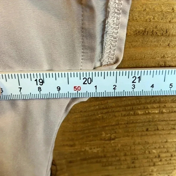 Women's Pre-worn Scotch and Soda short sleeve blouse P'tite‎ pink 50% cotton 50% - Picture 4 of 7